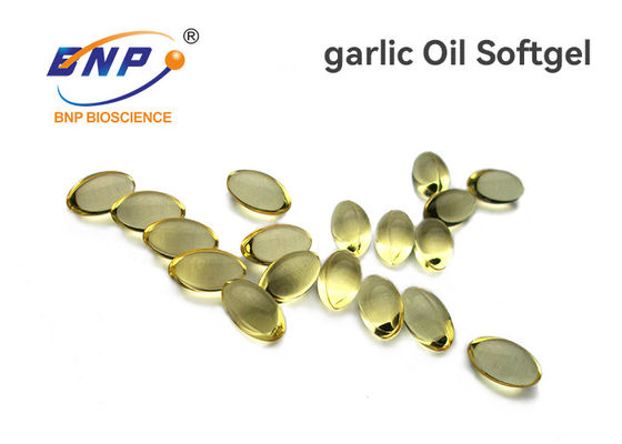 La capsula GMP di Softgel del vegano dell'olio dell'aglio dell'OEM ha certificato la qualità superiore