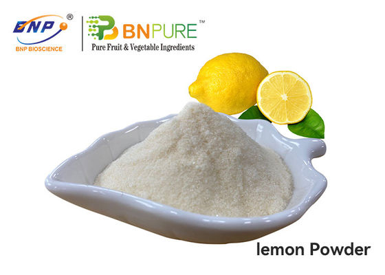Estratto giallo-chiaro di Citrus limon del commestibile della polvere del concentrato del limone