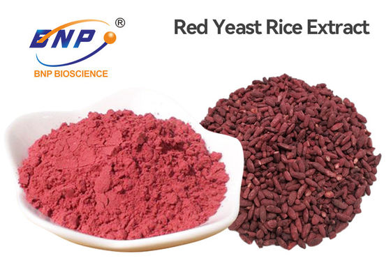 Estratto rosso 5% Monacolin-K del riso del lievito dei prodotti naturali puri di HPLC