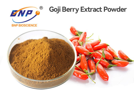 Lycium organico Barbarum di Wolfberry del polisaccaride di Brown Goji Berry Powder 25%
