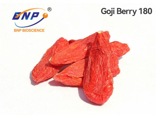La bacca rossa GMP di Goji di 350 grani ha asciugato il Lycium Barbarum Wolfberry