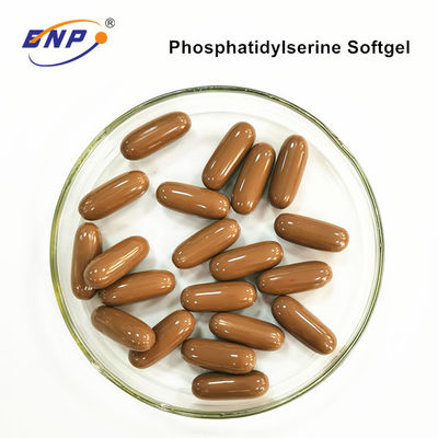 Capsula Softgel di Brown 750mg di supplemento della fosfatidilserina di PS