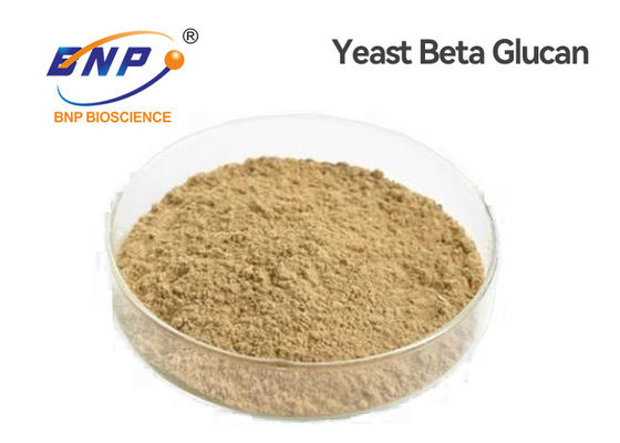 I polisaccaridi giallo-chiaro di Beta Glucan 80% del lievito degli elementi nutritivi naturali spolverizzano il GMP