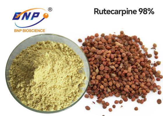 HPLC naturale Rutaecarpine di Rutecarpine 98% dell'estratto di Evodia Rutaecarpa di supplementi