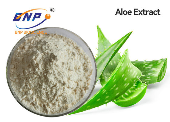 Aloe Vera Extract Aloin Yellow Brown o polvere di Brown scuro