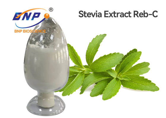 La stevia bianca copre di foglie l'estratto spolverizza gli additivi alimentari della prova di HPLC di RD 95%