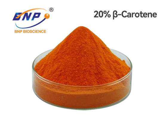Supplemento della polvere del carotene di 1% Min Orange To Red Beta insolubile in acqua