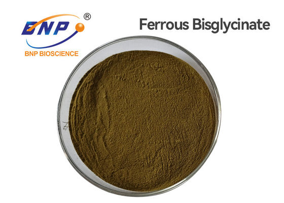 Chelato 20% Bisglycinate ferroso dell'aminoacido del ferro della polvere di Brown