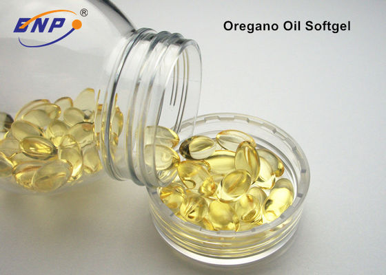 le capsule dell'olio dell'origano 200mg riduce in pani l'estratto botanico di erbe